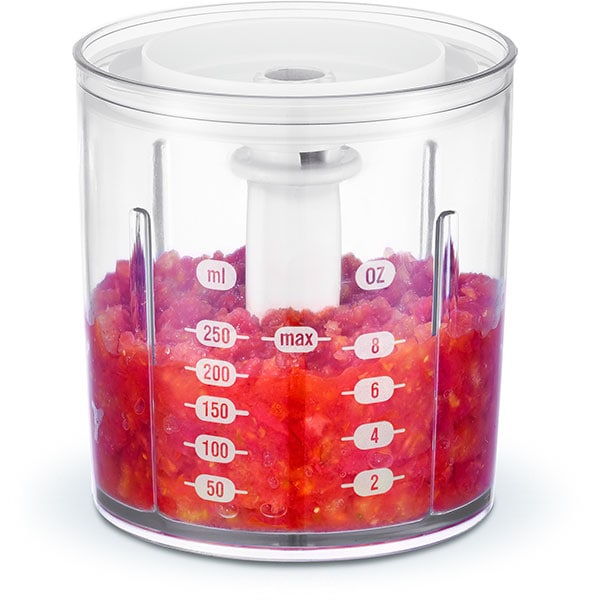 Mini tocator TEFAL Moulinette Compact MB300538. 0.25l, 270W, 1 treapta viteza, rosu