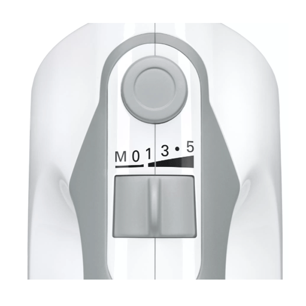 Mixer cu bol BOSCH MFQ36490, 450W, 5 trepte viteza, alb