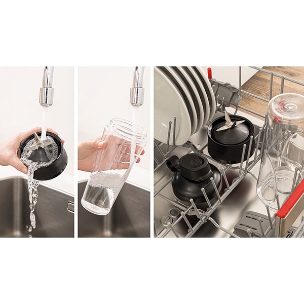 Mini blender BOSCH VitaPower MMB2111S, 0.65l, 450W, 1 treapta viteza, argintiu-negru