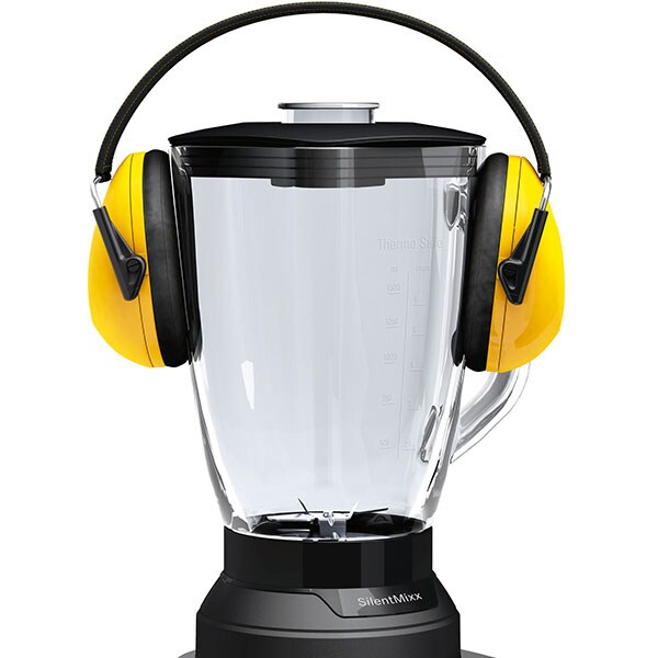 Blender BOSCH SilentMixx MMB43G2B, 2.3l, 700W, 5 trepte viteza, negru