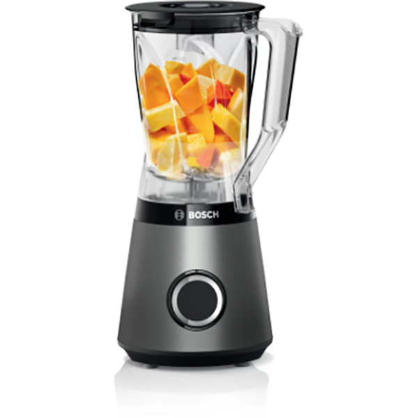 Blender BOSCH VitaPower Serie 4 MMB6141S, 1.5l, 1200W, 2 trepte viteza, gri inchis-negru