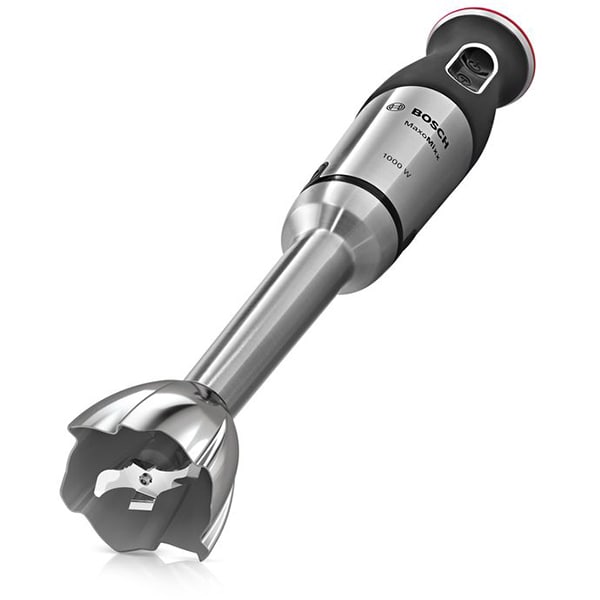 Mixer vertical BOSCH MaxoMixx MS8CM6160, 0.75l, 1000W, 12 trepte viteza, argintiu-negru 