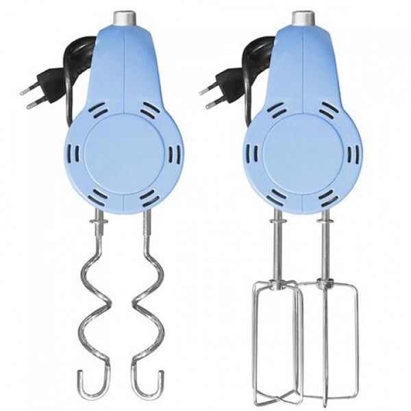 Mixer de mana ZILAN ZLN3161, 200W, 5 trepte viteza, bleu-gri