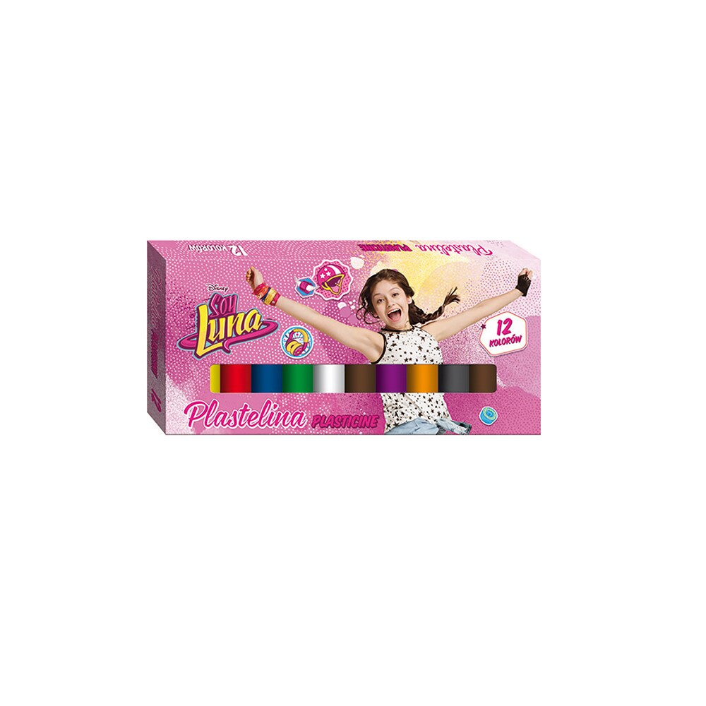 Plastilina MAJEWSKI Soy Luna, 12 culori