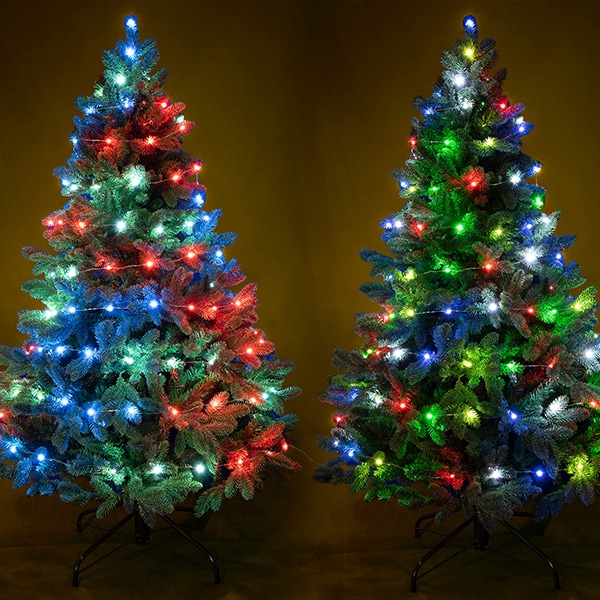 Ghirlanda luminoasa HOME ML112RGB, efecte luminoase, 100 led-uri, 10m