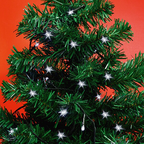 Ghirlanda luminoasa HOME MLC 58/WH, temporizator, 50 led-uri, 4.9m, iluminare alb rece