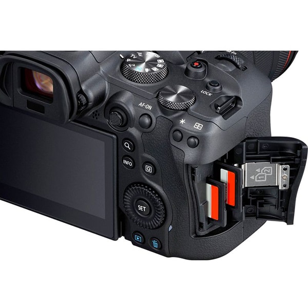 Aparat foto mirrorless CANON EOS R6, 20.1MP, 4K, Wi-Fi, negru