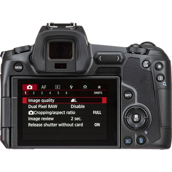 Aparat foto mirrorless CANON EOS R, 30.3MP, 4K, Wi-Fi, negru