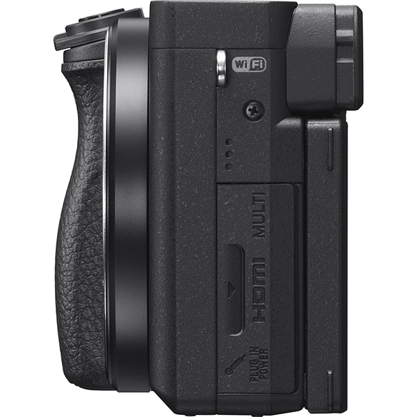 Aparat foto Mirrorless SONY Alpha A6400, 24.2MP, 4K, negru + Obiectiv SEL18135 18-135 mm