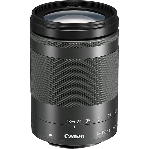 Aparat foto mirrorless CANON EOS M50 II,24.1 MP, 4K, Wi-Fi, negru + Obiectiv M18-150 IS