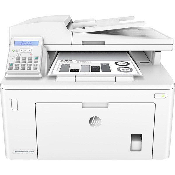 Multifunctional monocrom HP LaserJet Pro MFP M227fdn, A4, USB, Retea