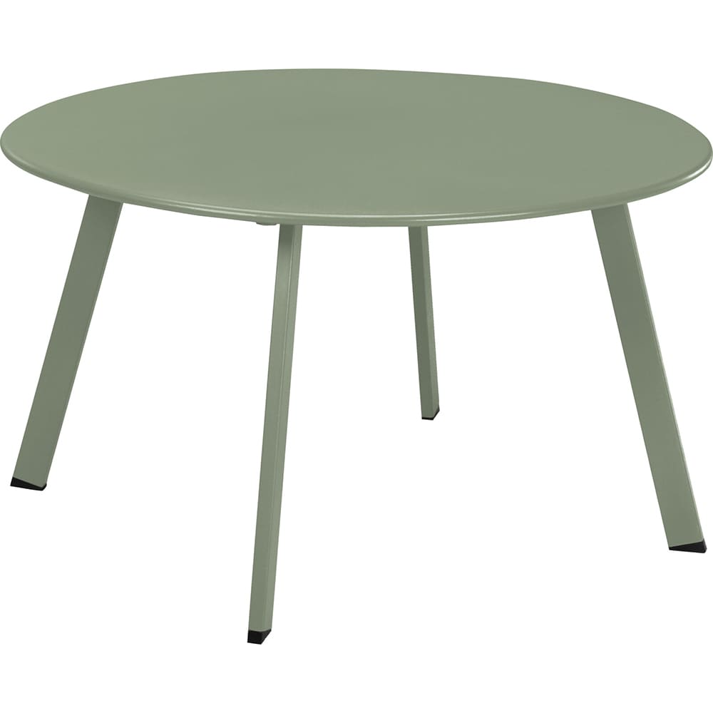 Masa terasa AMBIANCE X99001120, metal, D 70 x 40 cm, verde deschis
