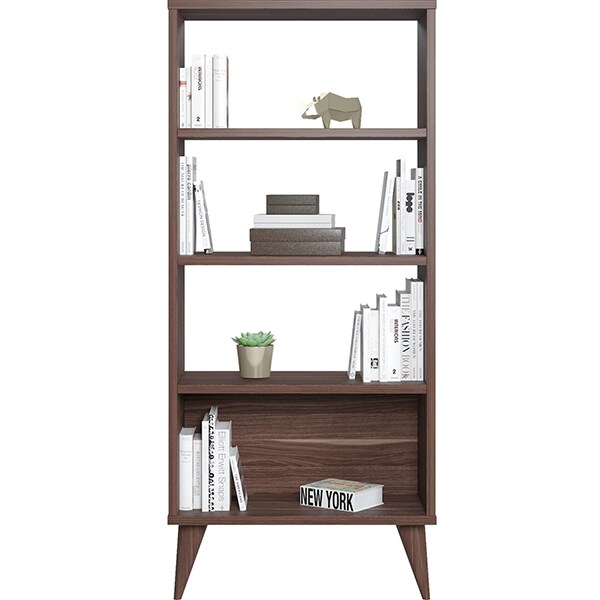 Biblioteca Soho S, nuc, 54 x 25 x 121 cm