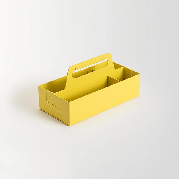 Cutie organizare SPIN Organizer Kit, metal, galben