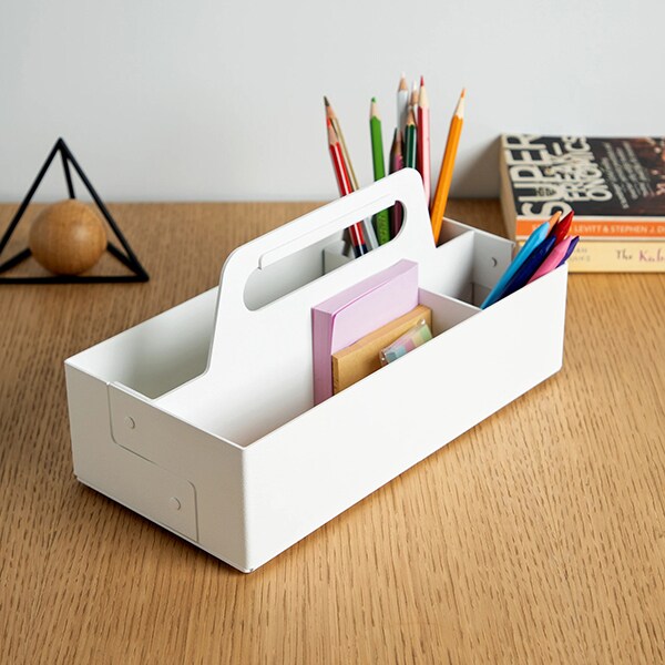 Cutie organizare SPIN Organizer Kit, metal, galben