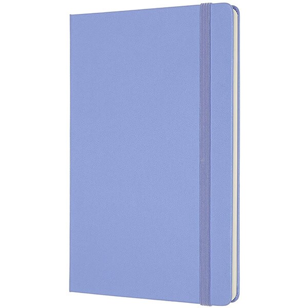 Carnet notite MOLESKINE Hydrangea Hard Notebook, Large, velina, 120 file, albastru deschis