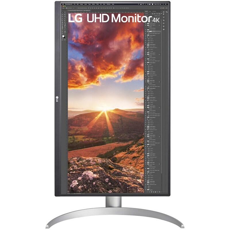 Monitor Gaming LED IPS LG 27UP850-W 27", 4K, 60Hz, AMD Freesync, HDR10, negru