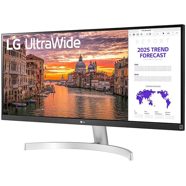 Monitor Gaming LED IPS LG 29WN600-W, 29", WFHD, 75Hz, FreeSync, alb