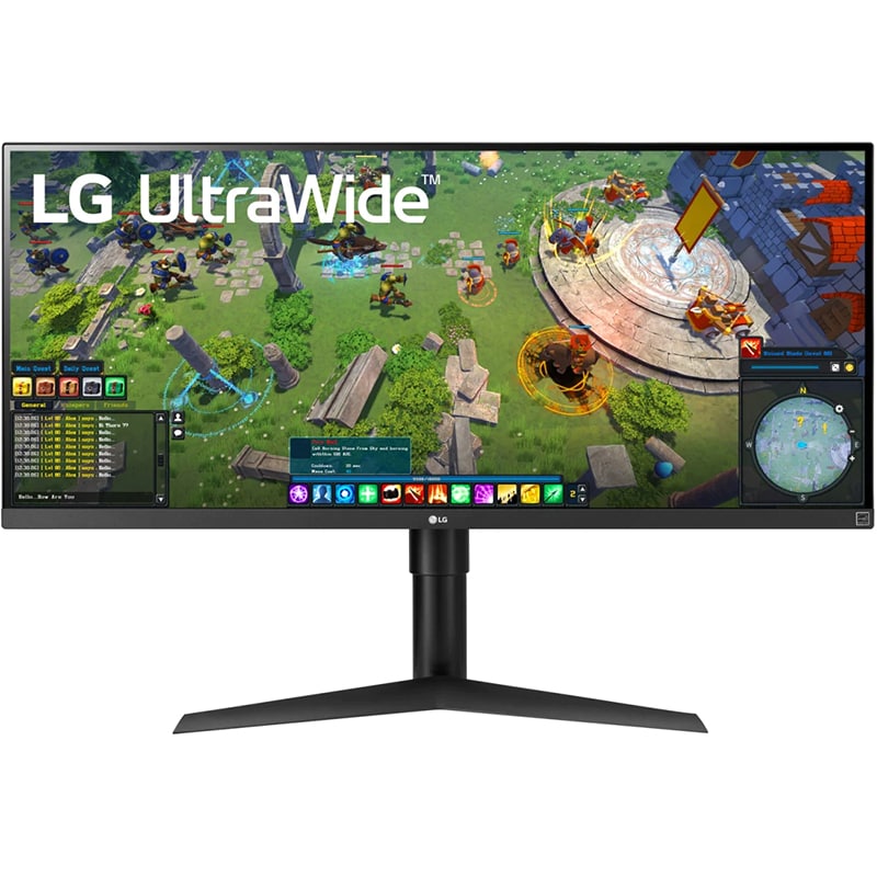 Monitor Gaming LED IPS LG 34WP65G-B, 34" UltraWide, Full HD, 75Hz, AMD Freesync, HDR10, negru