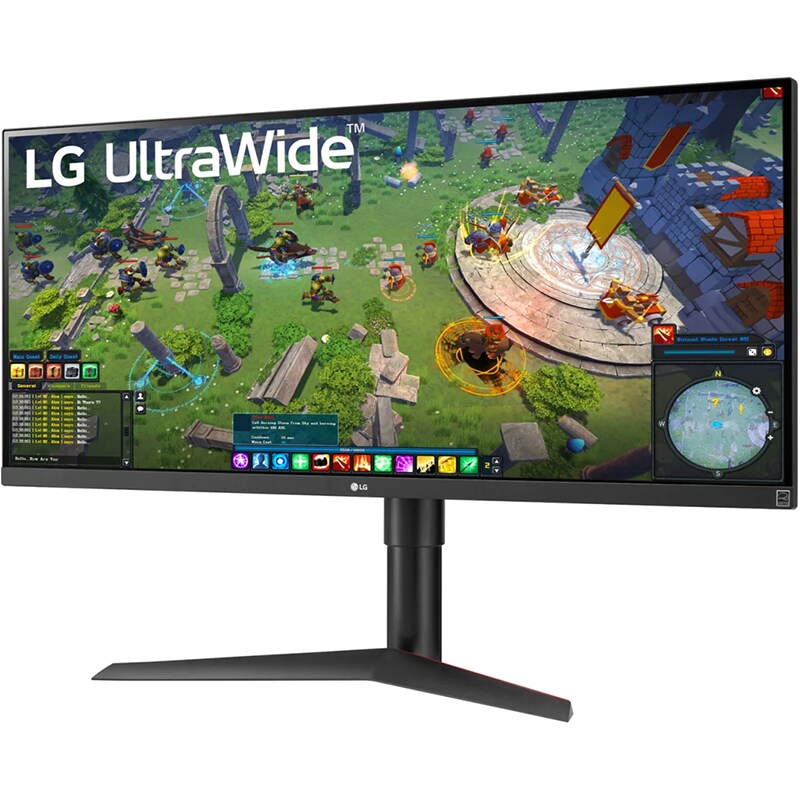 Monitor Gaming LED IPS LG 34WP65G-B, 34" UltraWide, Full HD, 75Hz, AMD Freesync, HDR10, negru
