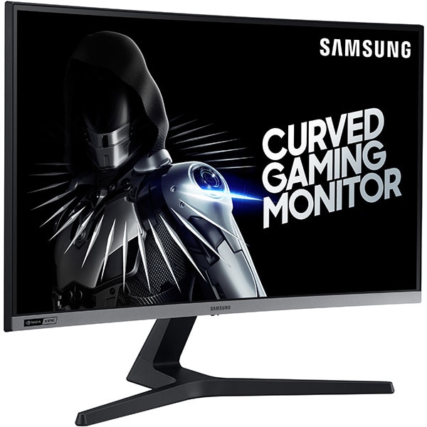 Monitor Gaming curbat LED VA SAMSUNG LC27RG50FQRXEN, 27", Full HD, 240Hz, G-Sync, negru