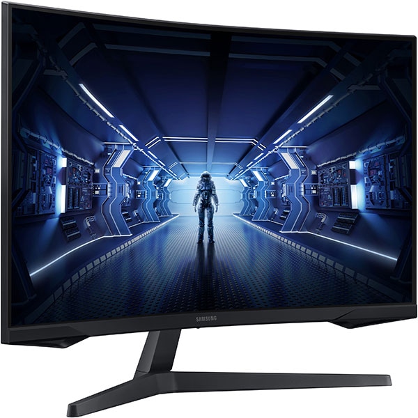 Monitor Gaming curbat LED VA SAMSUNG Odyssey G5 LC32G55TQWRXEN, 32", WQHD, 144Hz, FreeSync Premium, negru