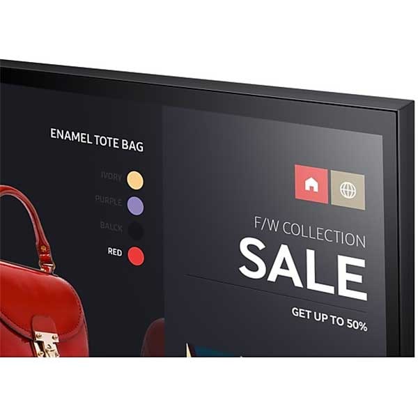 Display profesional SAMSUNG LH55PMFXTBC, 55", Full HD, Touch, 60Hz, negru