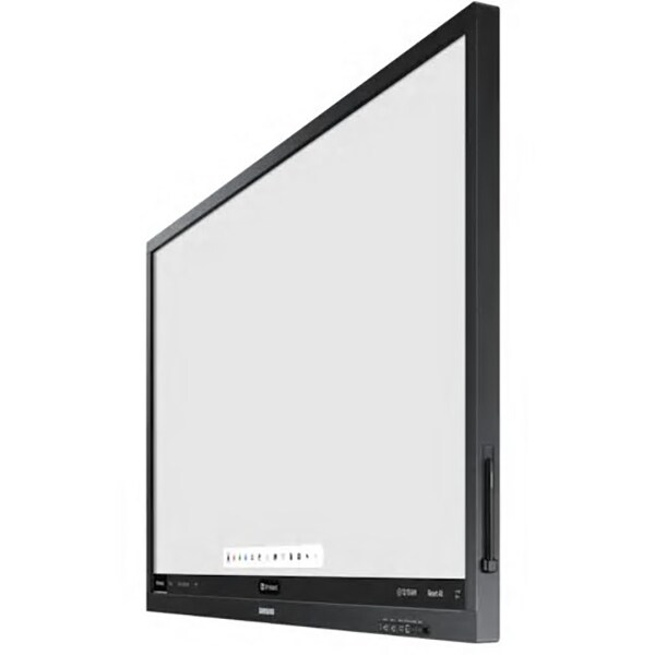 Display profesional SAMSUNG LH75QBNWLGC, 75", Ultra HD 4K, Touch, 120 Hz, Wi-Fi, negru