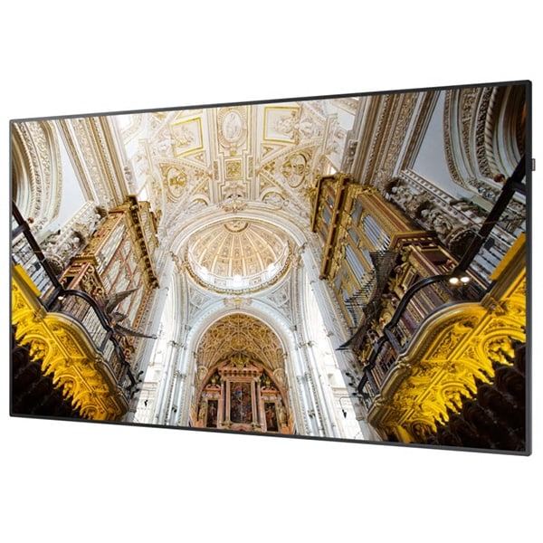 Display profesional SAMSUNG LH98QBREBGCXEN, 98", Ultra HD 4K, 60 Hz, Wi-Fi, negru