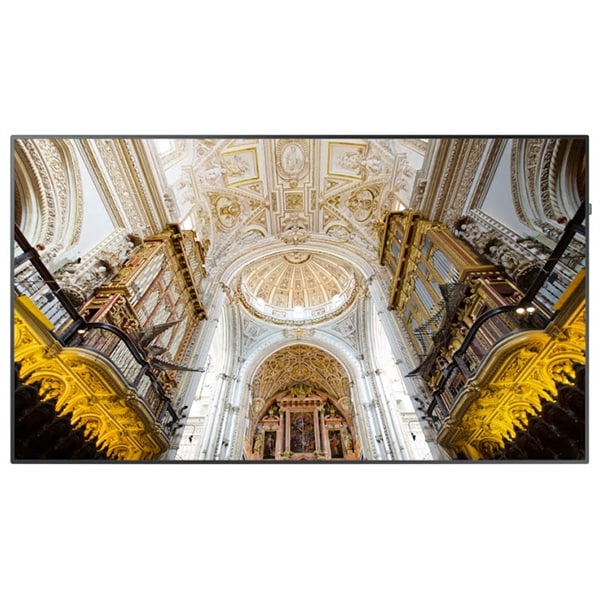 Display profesional SAMSUNG LH98QBREBGCXEN, 98", Ultra HD 4K, 60 Hz, Wi-Fi, negru