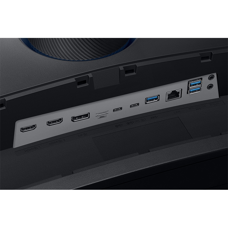 Monitor LED VA SAMSUNG LS49A950UIUXEN, 49", UltraWide Dual QHD, 60Hz, HDR, negru