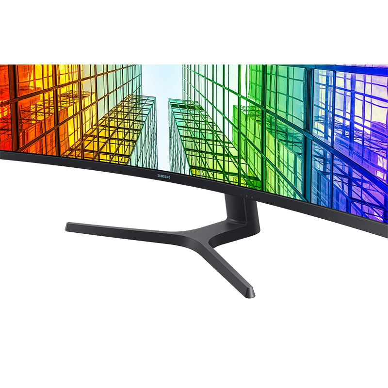 Monitor LED VA SAMSUNG LS49A950UIUXEN, 49", UltraWide Dual QHD, 60Hz, HDR, negru