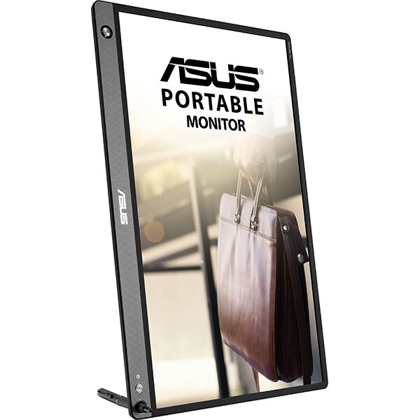Monitor portabil LED IPS ASUS ZenScreen GO MB16AHP, 15.6", Full HD, 60Hz, Flicker Free, gri inchis