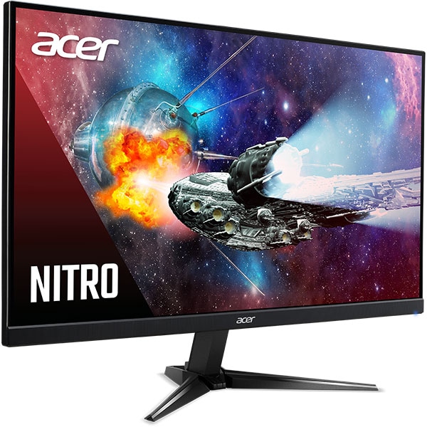 Monitor Gaming LED VA ACER Nitro QG271, 27", Full HD, 75Hz, AMD FreeSync, negru