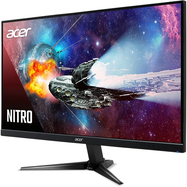 Monitor Gaming LED VA ACER Nitro QG271, 27", Full HD, 75Hz, AMD FreeSync, negru