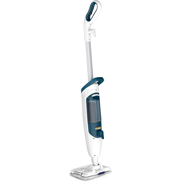 Mop cu aburi ROWENTA Steam Power RY6597WH, 0.9l, 1200W, alb-albastru