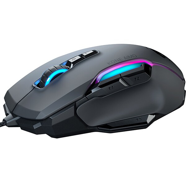 Mouse Gaming ROCCAT Kone AIMO REMASTERED, 16000 dpi, negru
