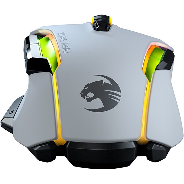 Mouse Gaming ROCCAT Kone AIMO REMASTERED, 16000 dpi, alb