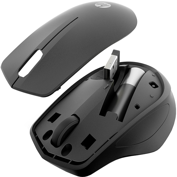 Mouse Wireless HP Silent 280M, 1200 dpi, negru