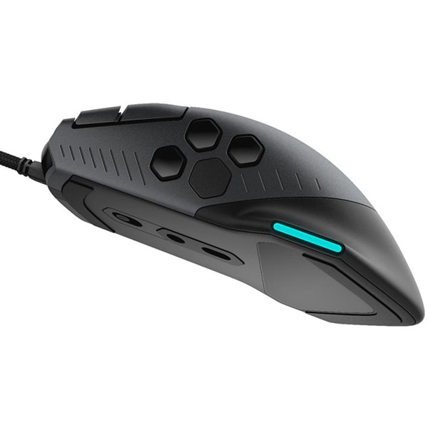 Mouse Gaming DELL Alienware AW510M, 16000 dpi, gri inchis