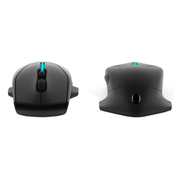 Mouse Gaming Wireless DELL Alienware AW310M, 12000 dpi, negru