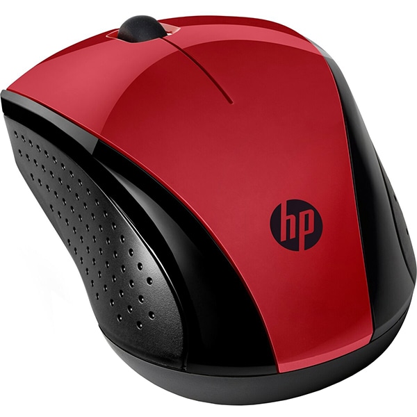 Mouse Wireless HP 220, 1600 dpi, rosu
