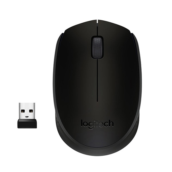Mouse Wireless LOGITECH M171, 1000 dpi, negru