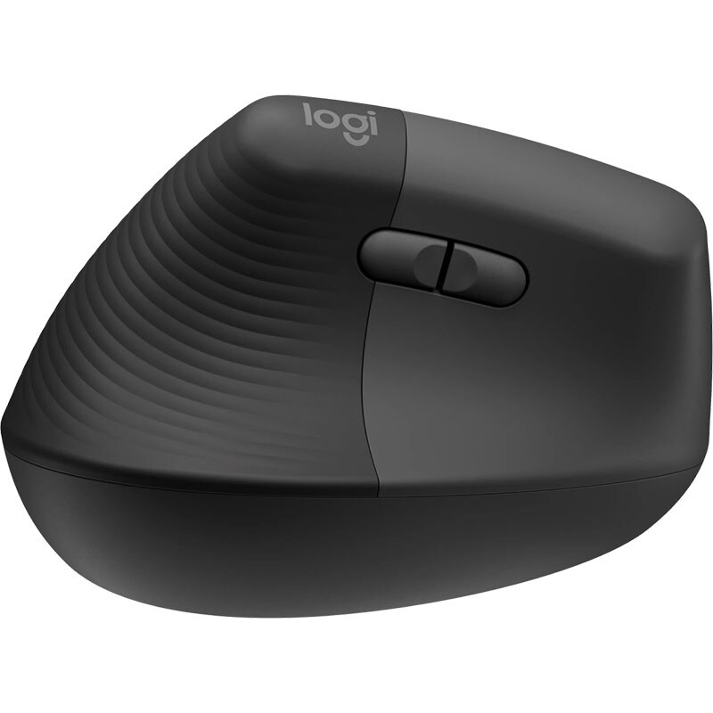 Mouse Wireless LOGITECH Lift Left Vertical, Dual Mode, 4000 dpi, Bluetooth, grafit