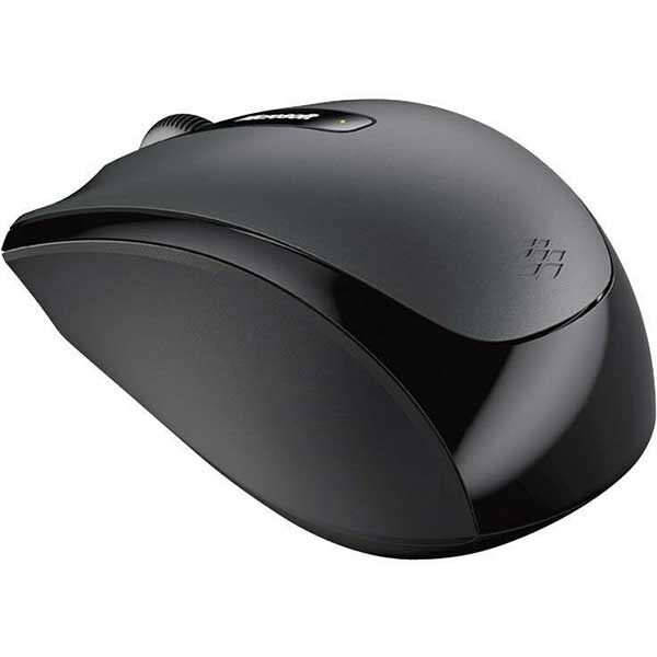 Mouse Wireless MICROSOFT Mobile 3500, 1000 dpi, negru