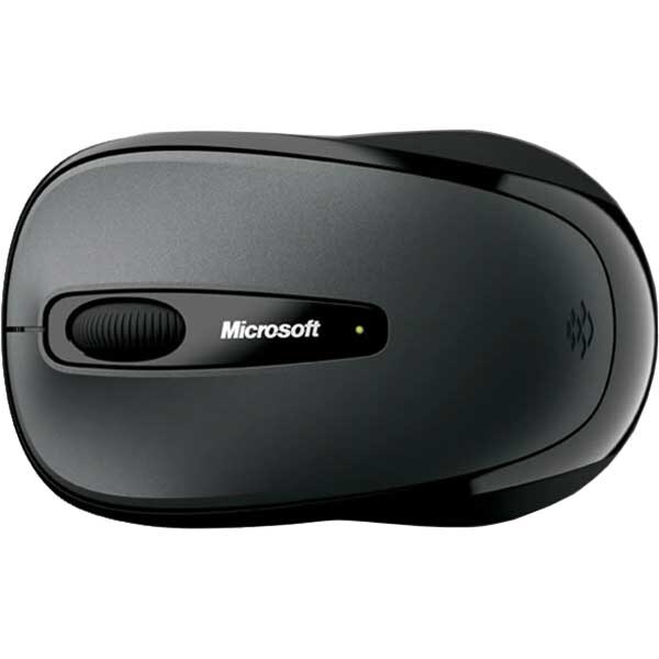 Mouse Wireless MICROSOFT Mobile 3500, 1000 dpi, negru
