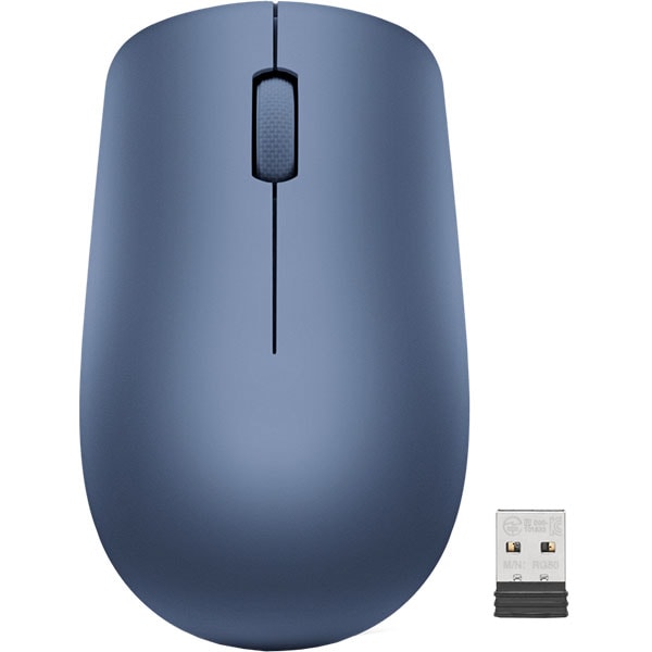 Mouse Wireless LENOVO 530, 1200 dpi, albastru