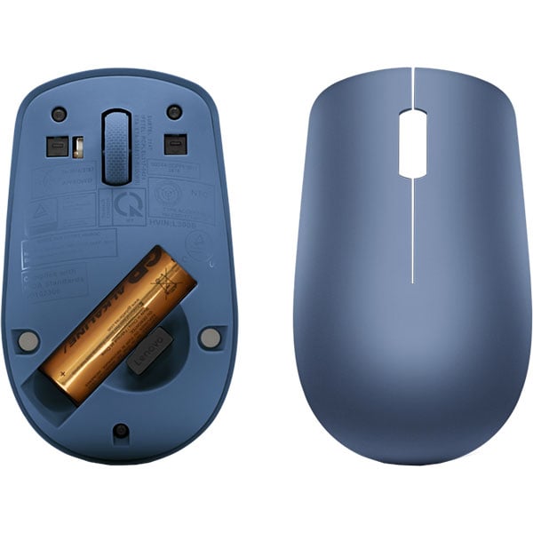 Mouse Wireless LENOVO 530, 1200 dpi, albastru
