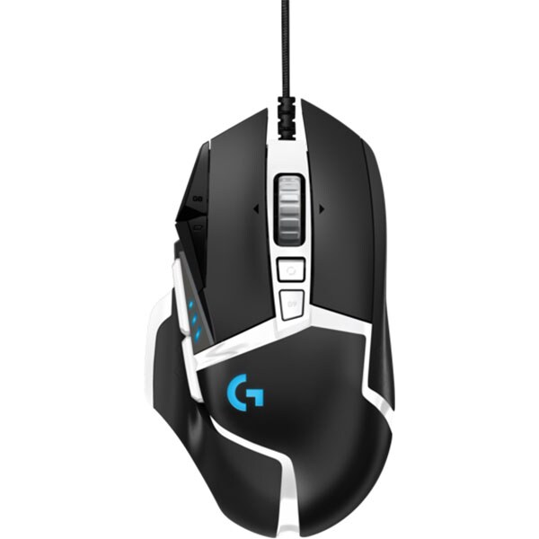 Mouse Gaming LOGITECH G502 SE HERO High Performance, 16000 dpi, negru-alb