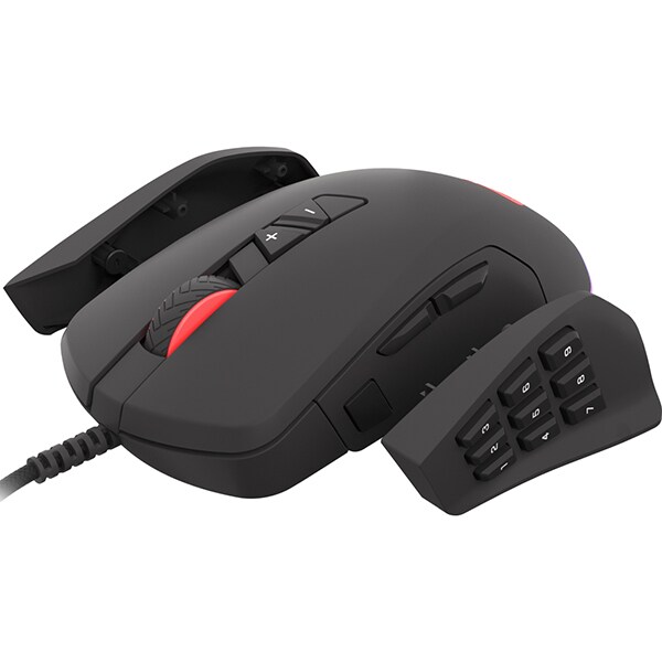 Mouse Gaming NATEC Genesis Xenon 770, 10200 dpi, negru